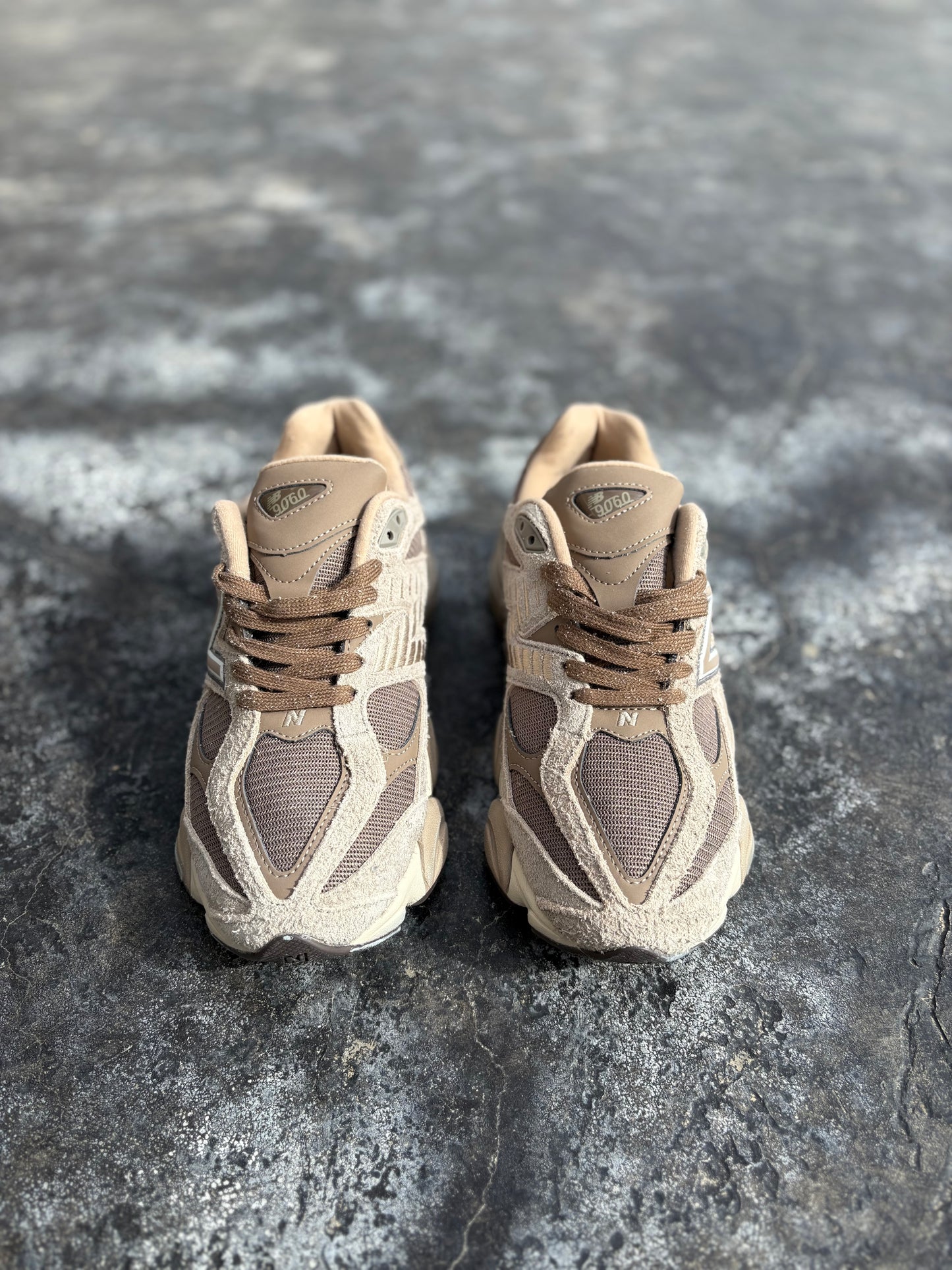 Tan & Brown Sneakers