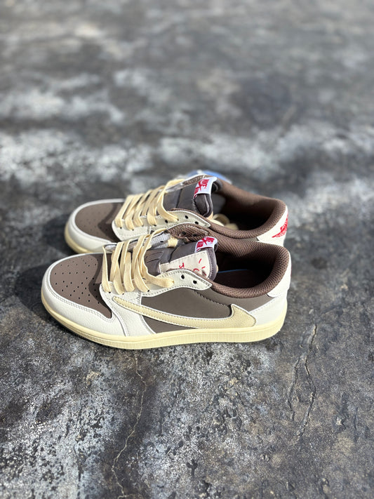 Brown Tan & White  Sneakers