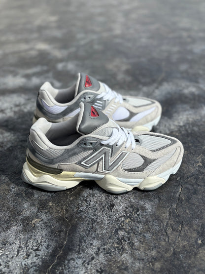 Gray & White Sneakers