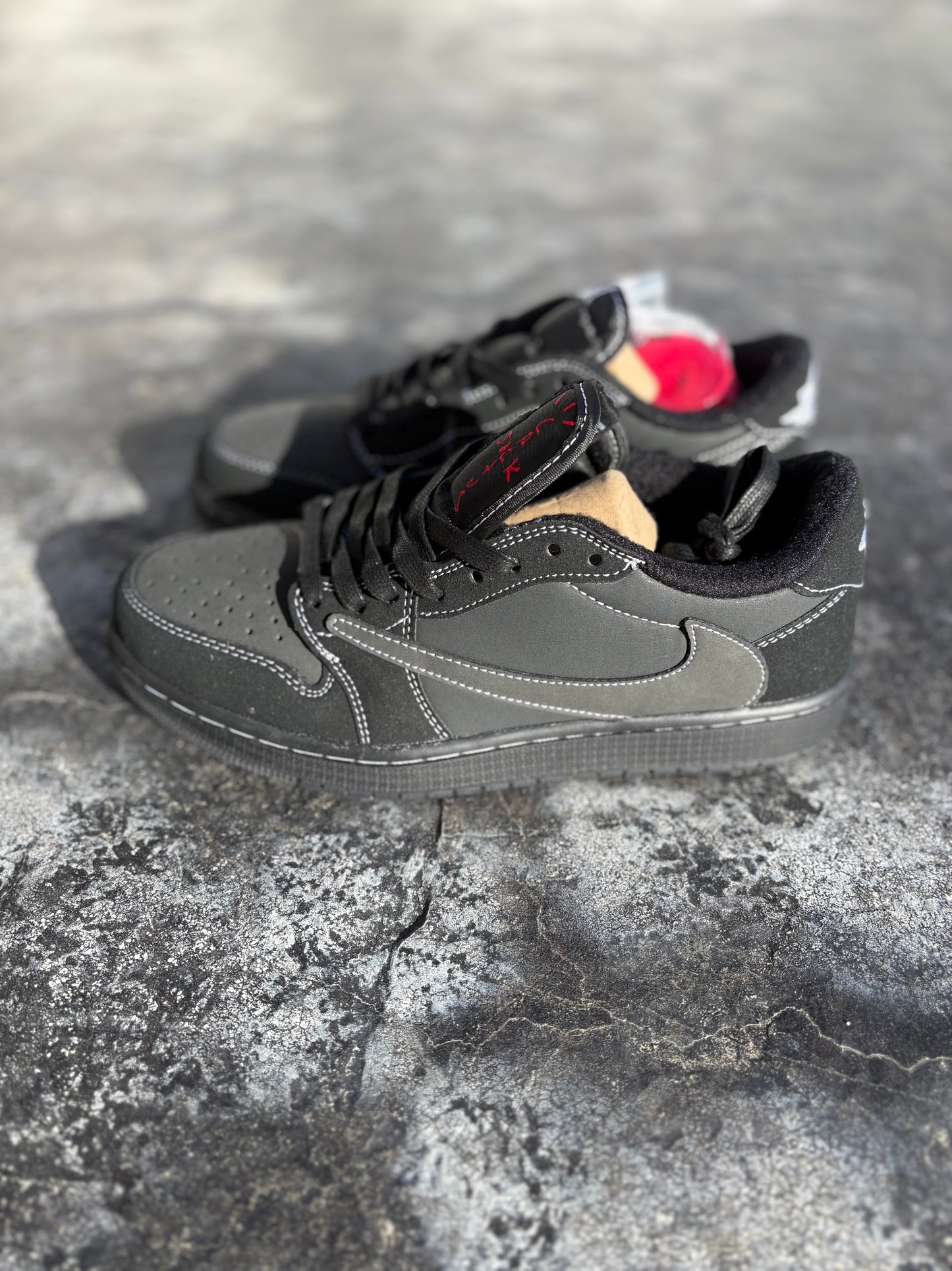 Black & gray Sneakers