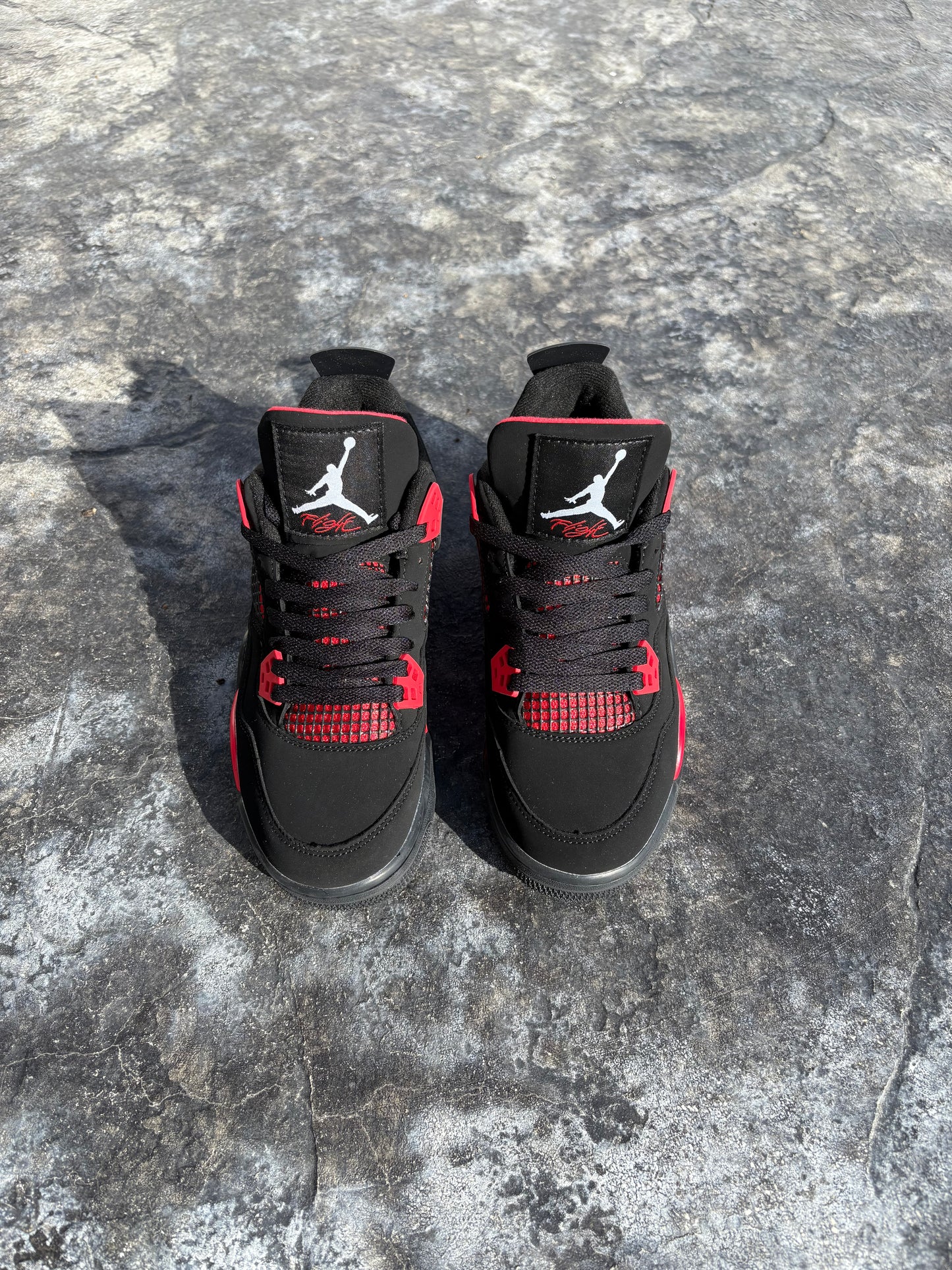 Black & Red Sneakers