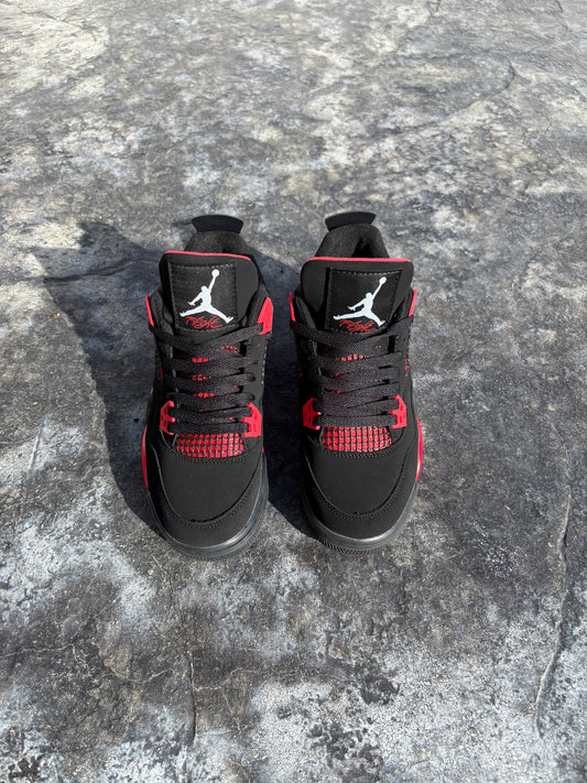 Black & Red Sneakers