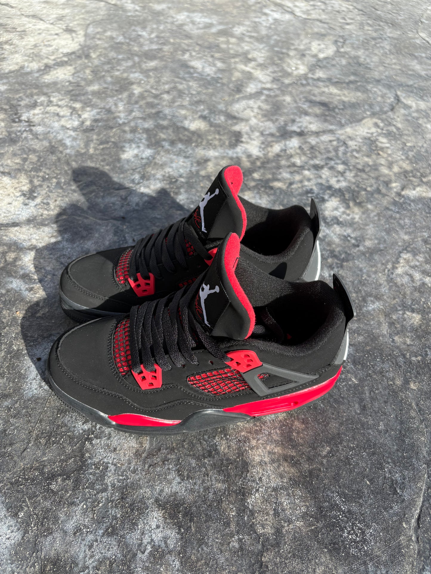 Black & Red Sneakers