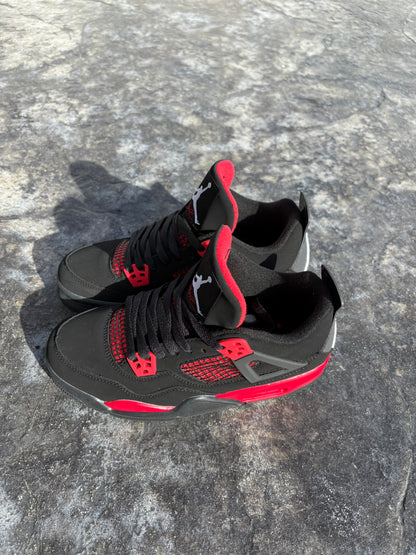 Black & Red Sneakers