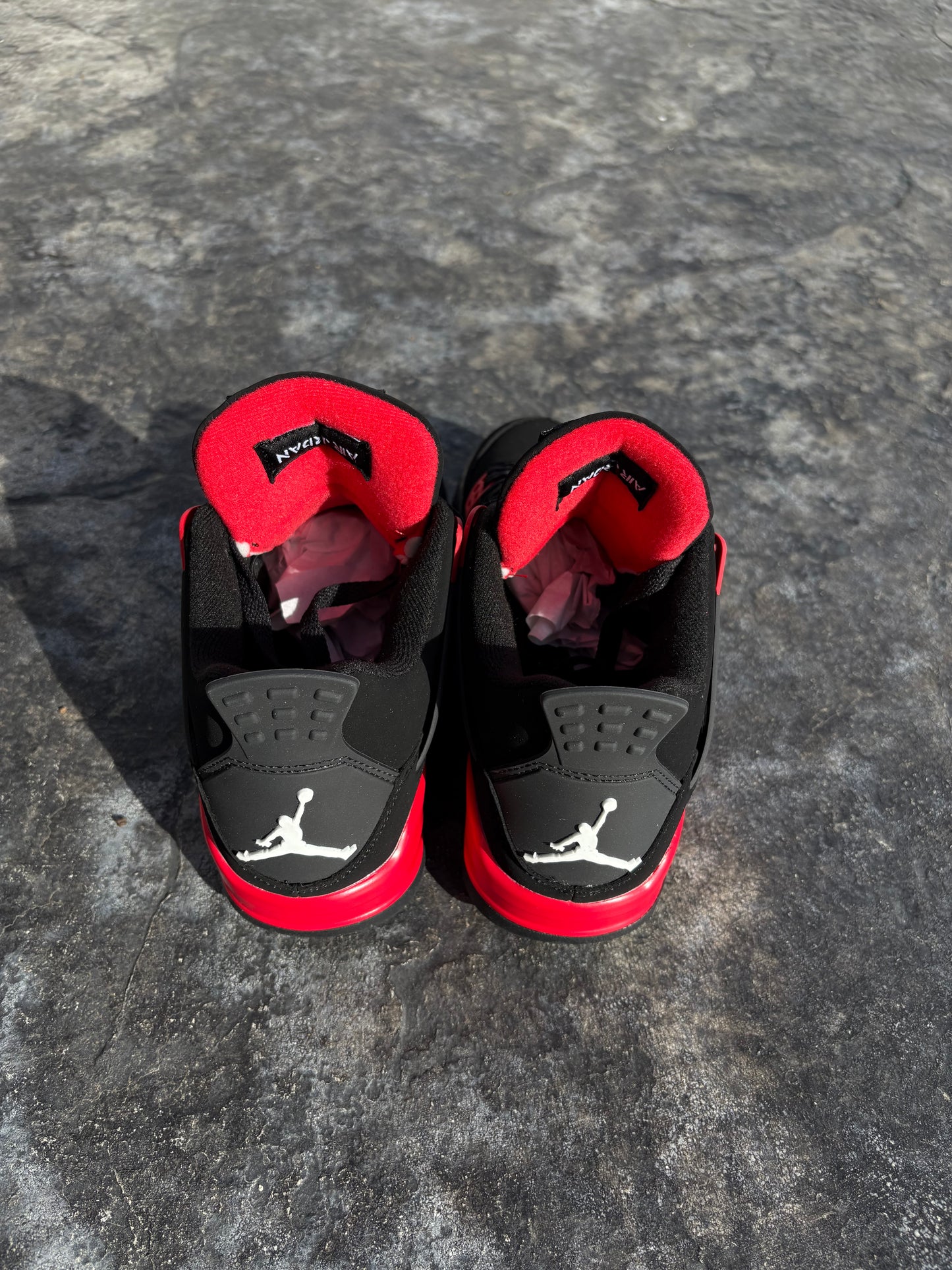 Black & Red Sneakers