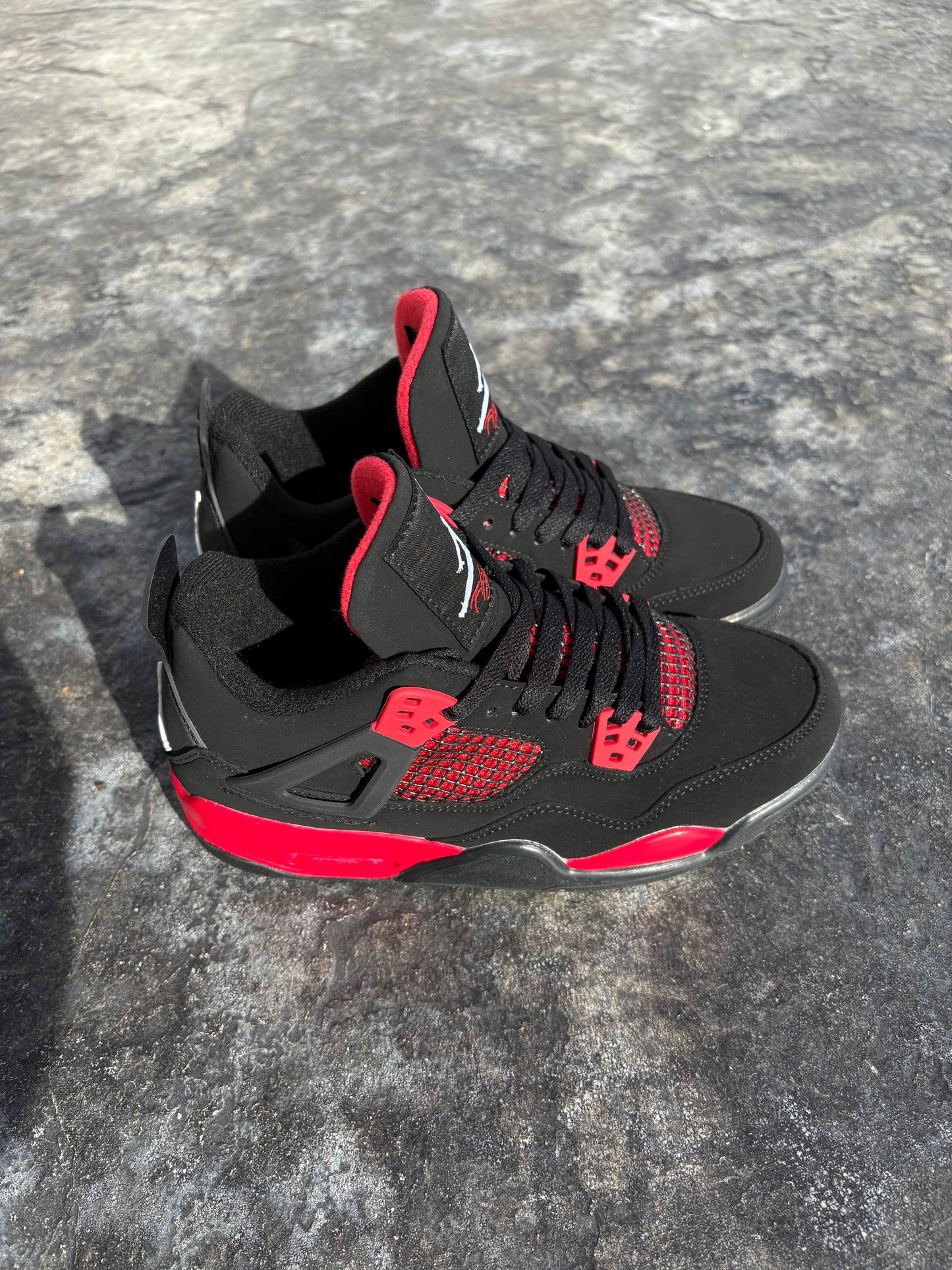 Black & Red Sneakers