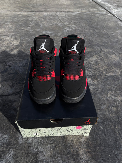 Black & Red Sneakers
