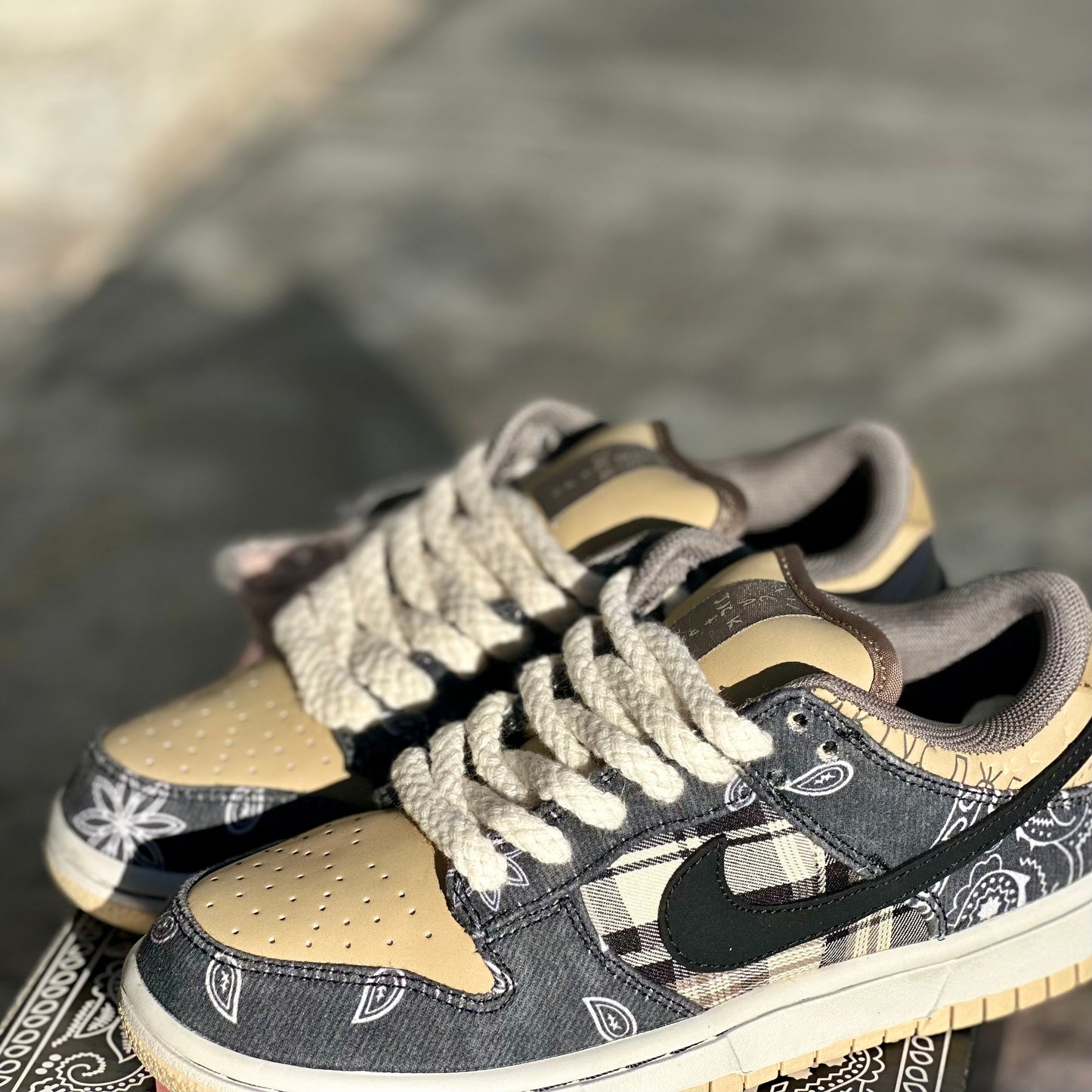 Dunk Low Pro “Brown Bandit” Sneakers