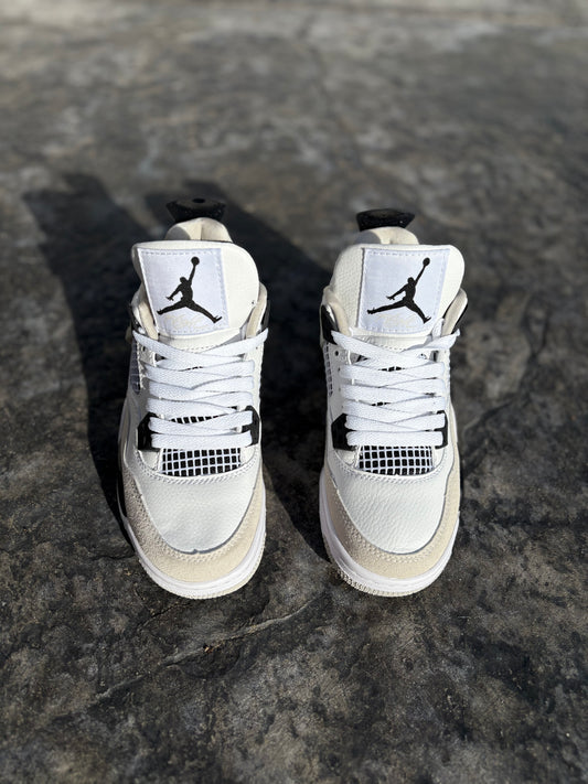 White Gray & black Sneakers