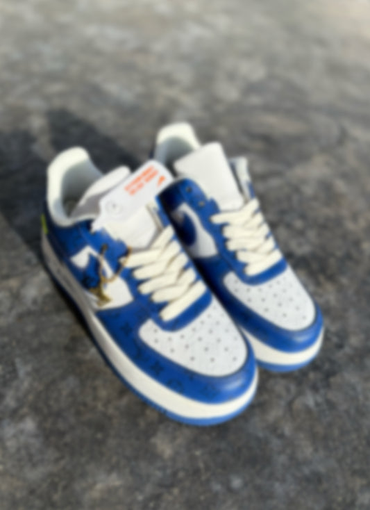 Blue luxury Sneakers