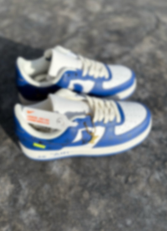 Blue luxury Sneakers