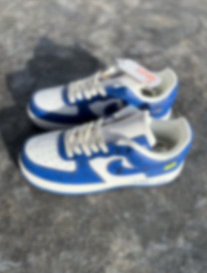 Blue luxury Sneakers