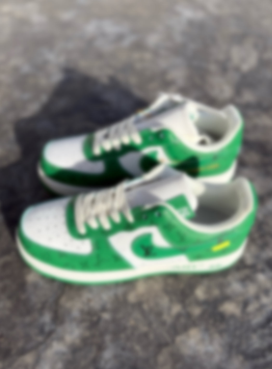Green Luxury Sneakers