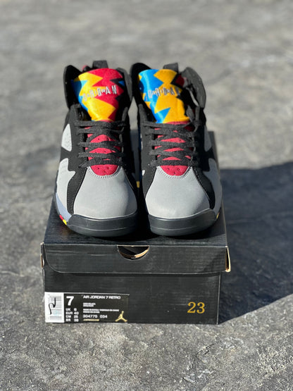 Black & Gray Retro Sneakers