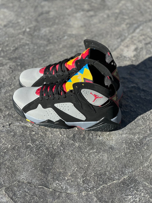 Black & Gray Retro Sneakers