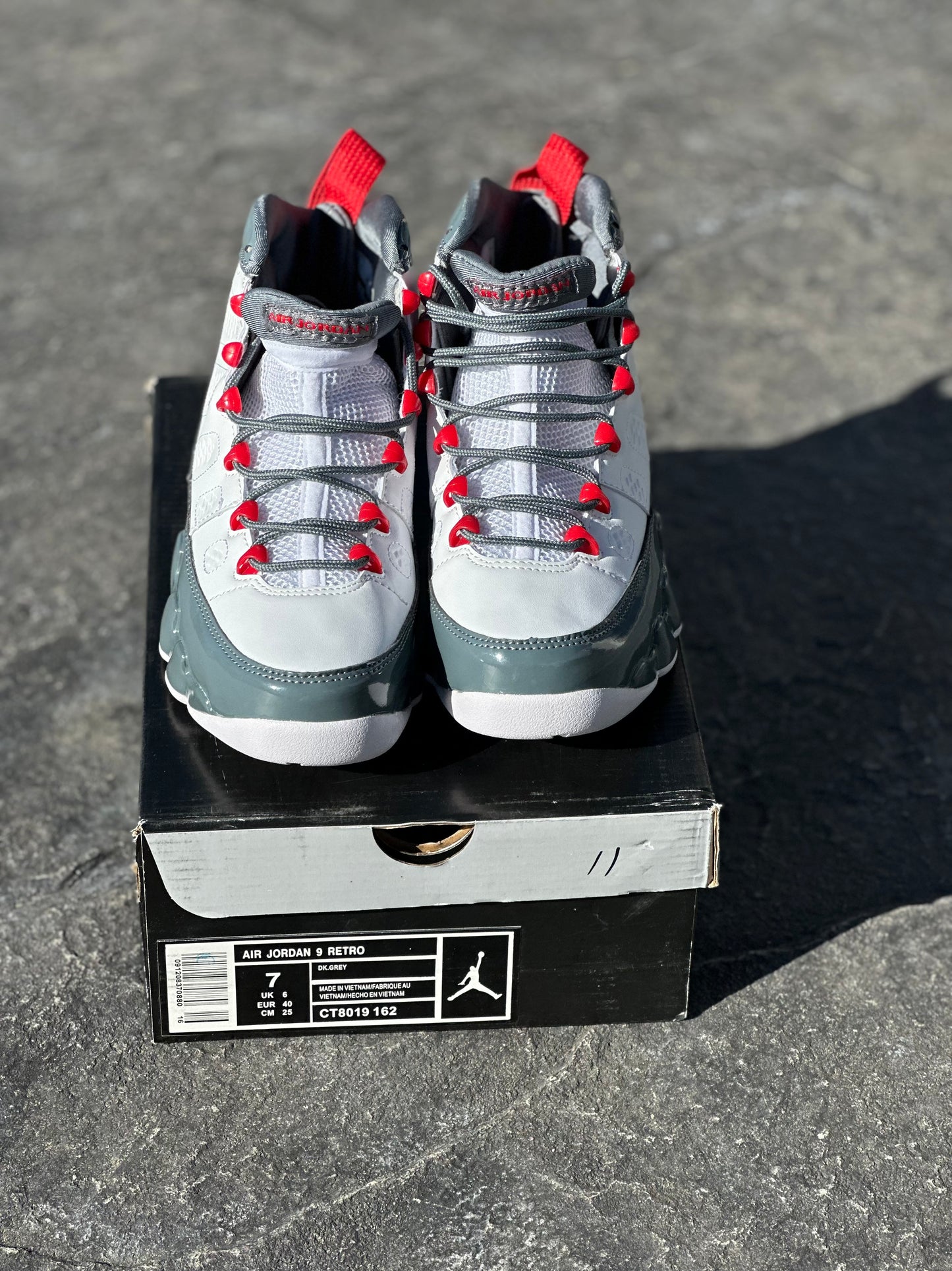 White & Gray Sneakers