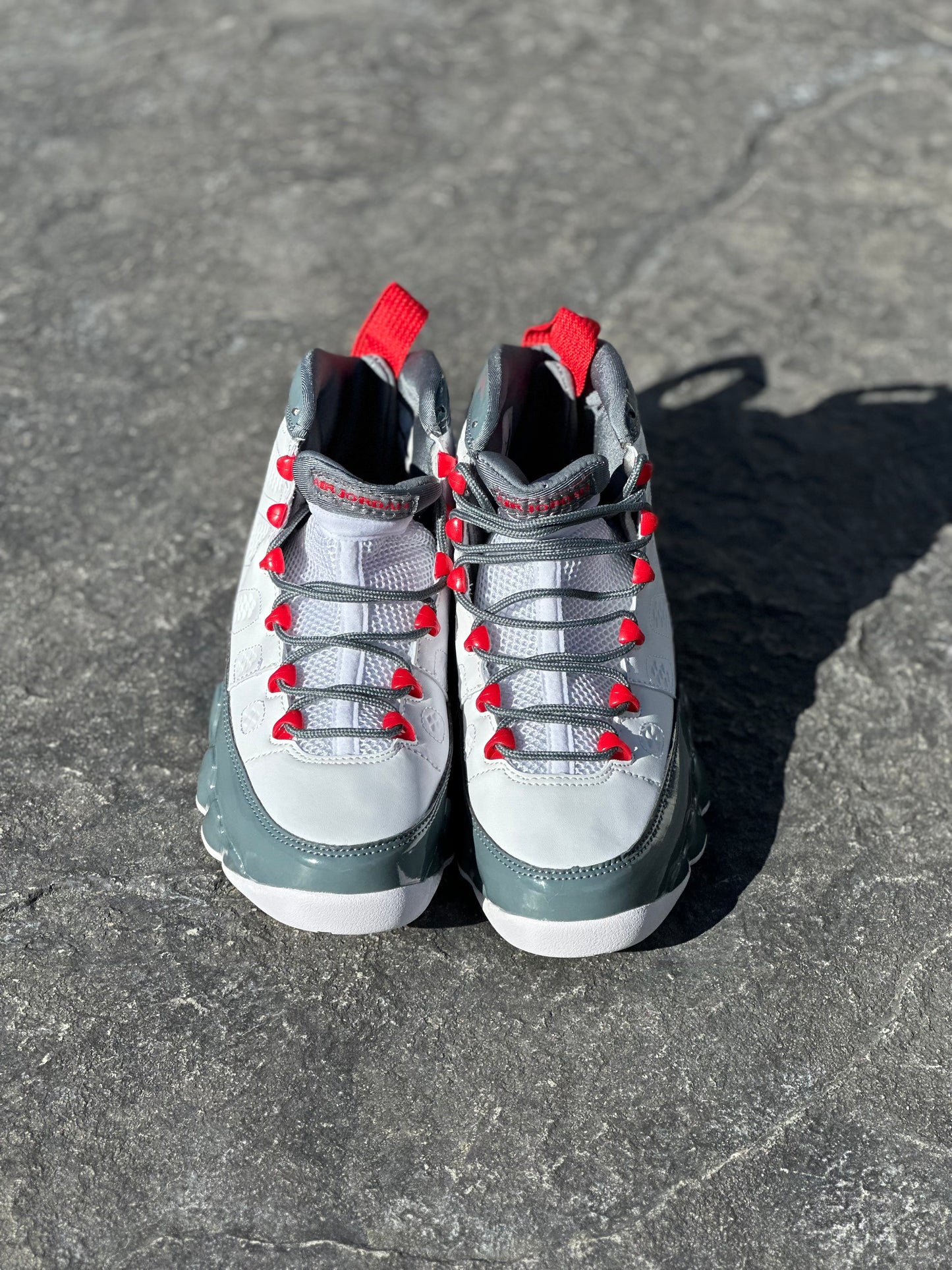 White & Gray Sneakers