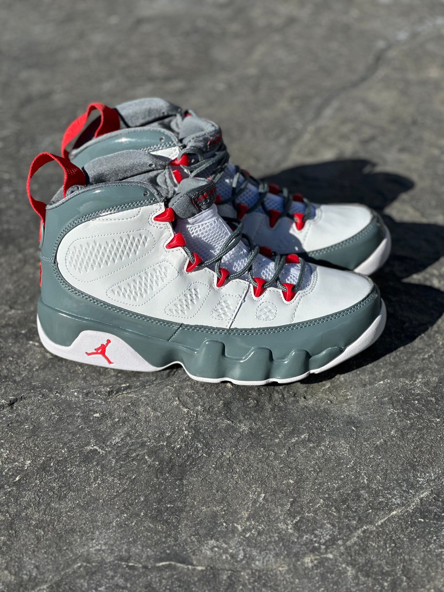 White & Gray Sneakers