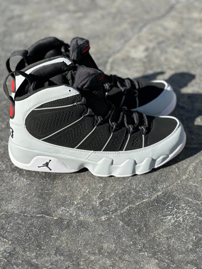 Black & Gray Striped Sneakers