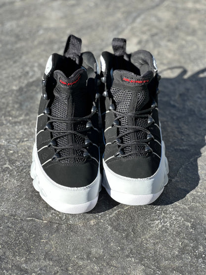 Black & Gray Striped Sneakers