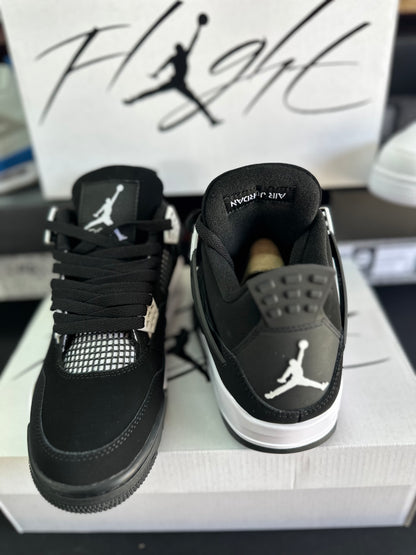 Black and white sneakers with classic design